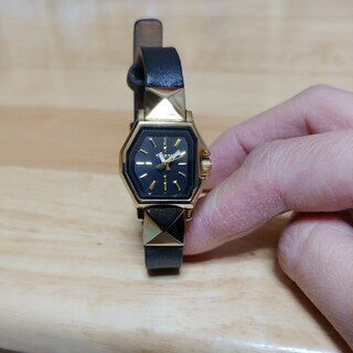 ディーゼル ゴールド 腕時計(レディース)（ブラック/黒色系）の通販 44