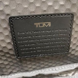 TUMI - トゥミ ウエストポーチ美品 - 232402DE 黒の通販 by ブラン
