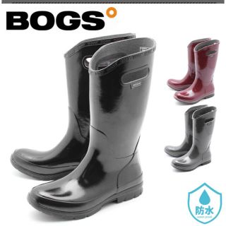 ボグス(BOGS)の新品　BOGS レインブーツ ブラック24cm(レインブーツ/長靴)