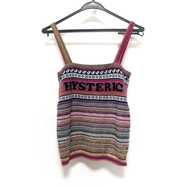 HYSTERIC GLAMOUR(ヒステリックグラマー)のヒステリックグラマー キャミソール F美品  レディースのトップス(キャミソール)の商品写真