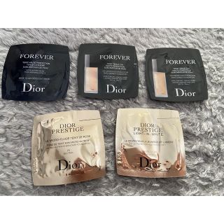 ディオール(Dior)のDior forever prestigeファンデーション　下地　サンプル(ファンデーション)