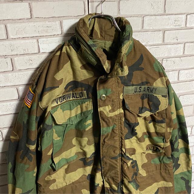 90s ヴィンテージ M65 モッズコート ミリタリー カモフラ