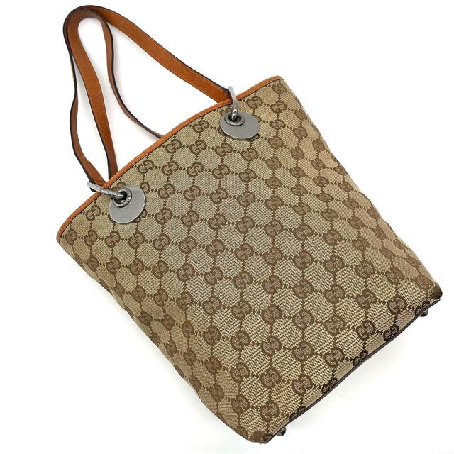 良品❤️鑑定済!GUCCI グッチ GGキャンバス ハンドバッグ トートバッグ-