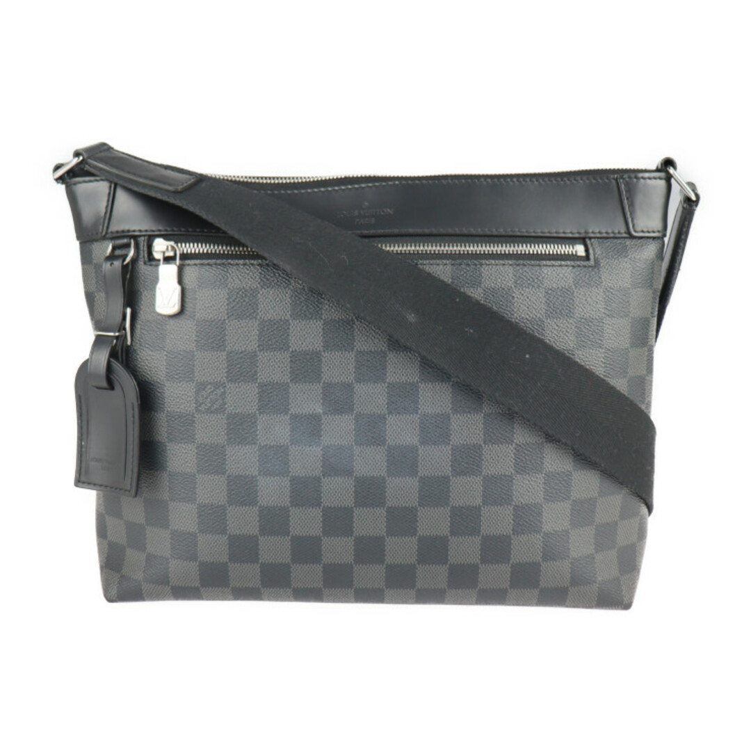 LOUIS VUITTON ルイ ヴィトン  ミックPM ショルダーバッグ N40003 ダミエグラフィットキャンバス   ブラック グレー シルバー金具 メッセンジャーバッグ ビトン 【本物保証】