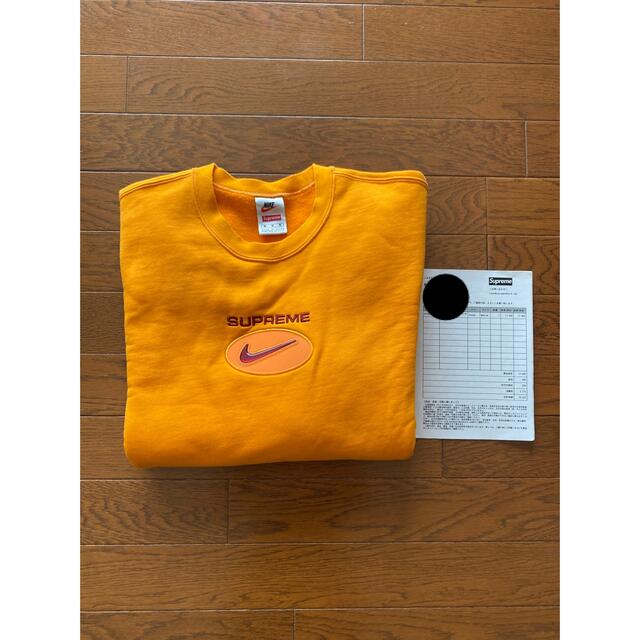 M Supreme Nike Jewel Crewneck orange