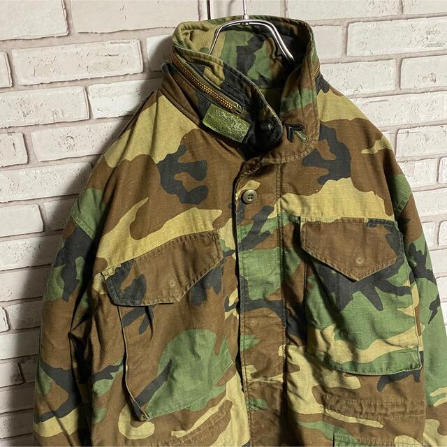 90s ヴィンテージ M65 モッズコート ミリタリー カモフラ