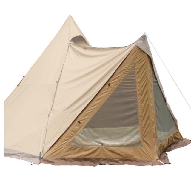 フロントフラップtent-Mark サーカスTC DX MID+専用　窓付きフロントフラップ