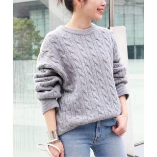 Deuxieme Classe Oversized Cable ケーブルニット