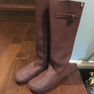 コース(KOOS)のkoos ロングブーツ 24.5㎝(ブーツ)