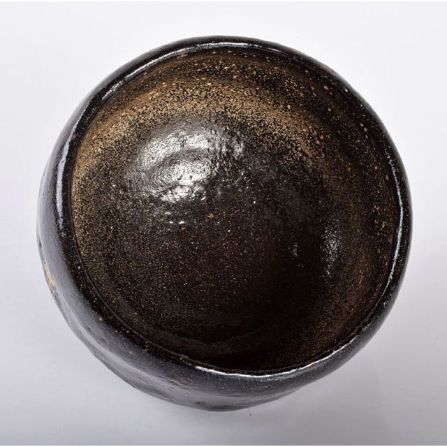 茶道具 長入作 黒楽茶碗 十二代楽吉左衛門弘入極め箱二重箱 F 茶道具 長入作 黒楽茶碗 十二代楽吉左衛門弘入極め箱二重箱 F