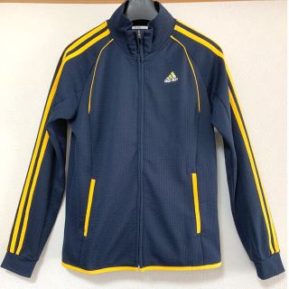 アディダス(adidas)の美品 ⭐︎✳︎アディダス  男女兼用 ジャージ ウェア ネイビー 紺 160 M(ウェア)