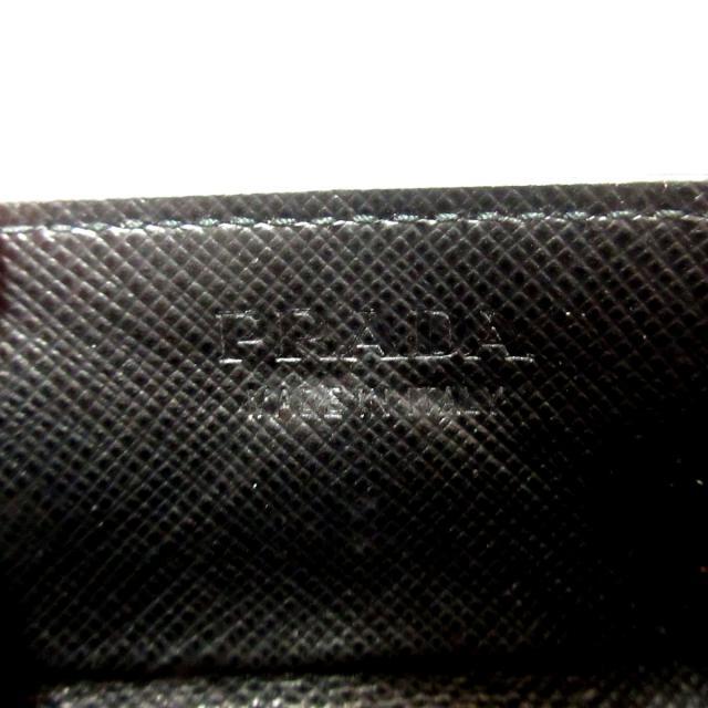 PRADA(プラダ)のプラダ コインケース - 2MM935 黒 レザー レディースのファッション小物(コインケース)の商品写真