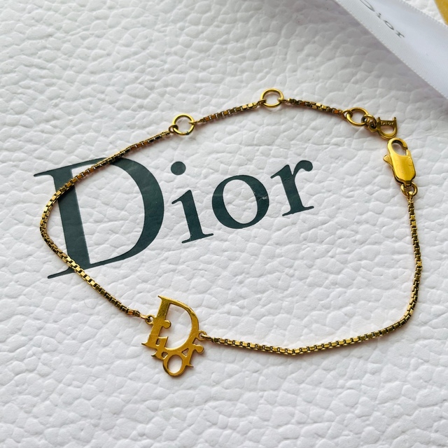 Christian Dior(クリスチャンディオール)の【Dior】ロゴブレスレット メンズのアクセサリー(ブレスレット)の商品写真