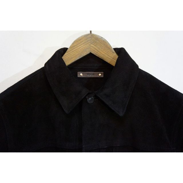 高評価! 美品20AW MINEDENIM スウェード レザー ジャケット 207M