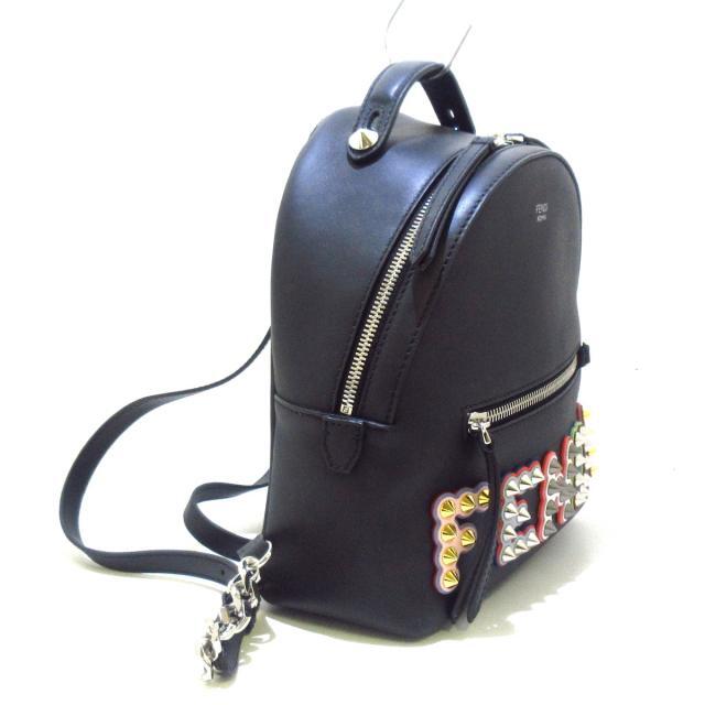 FENDI FENDI フェンディ 7VZ057 ナップサック ロゴ バックパック