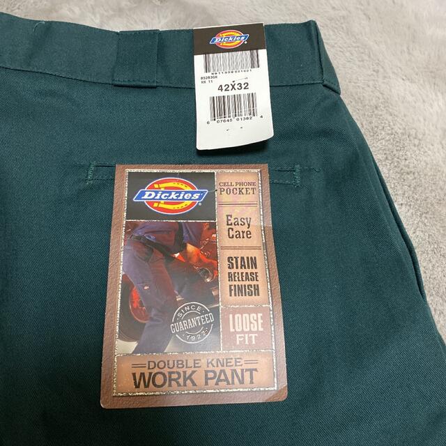 【新品タグ付き】Dickies ディッキーズ ダブルニー グリーン