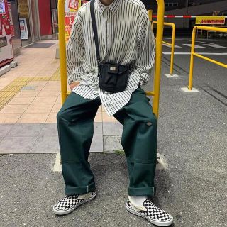 Dickies ダブルニー グリーン