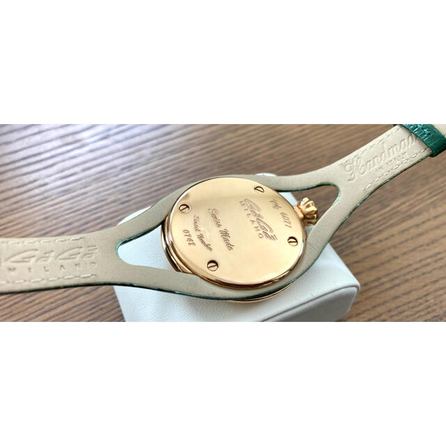 ガガミラノ フラット シェルダイアル クオーツ 42mm レディース 腕時計 ガガミラノ フラット シェルダイアル クオーツ 42mm レディース 腕時計