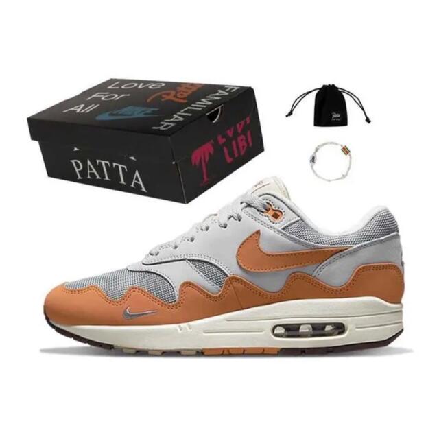 【新品】NIKE X PATTA AIR MAX1 Monarch モナーク 1