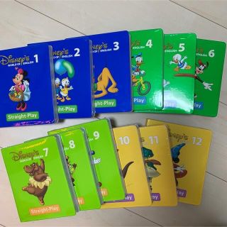 ディズニー(Disney)のDWE ディズニー英語　DVD ストレートプレイ　1-12(知育玩具)