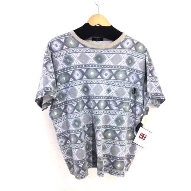Stussy(ステューシー) 80s ネイティブ柄 ポケットTEE メンズ