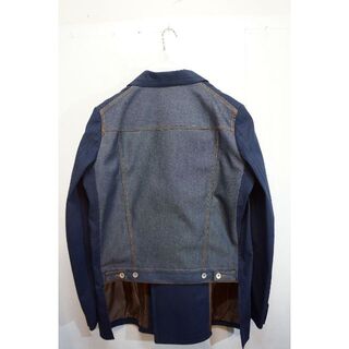 極美品 正規 21SS kolor カラー ドッキング デニム JK 210M▲