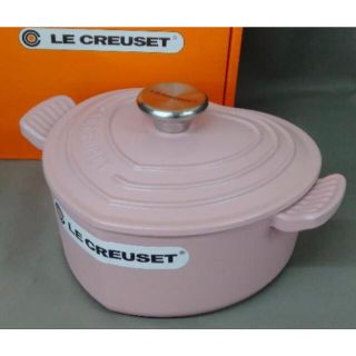 ルクルーゼ(LE CREUSET)の専用 ルクルーゼ 新品未使用 ココットダムール シュガーピンク(鍋/フライパン)