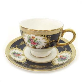 ウェッジウッド(WEDGWOOD)のウェッジウッド GROSVENOR GARDEN ティーカップ & ソーサー(陶芸)