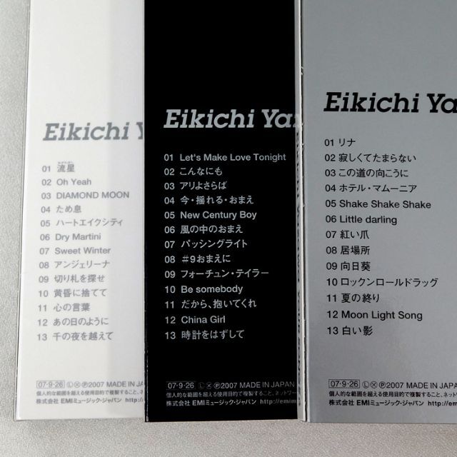 矢沢永吉 [CD] YOUR SONG 1～6 / 6枚セットスリーブカバー付の