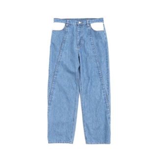 コモリ(COMOLI)のstein RECONSTRACTION DENIM JEANS(デニム/ジーンズ)