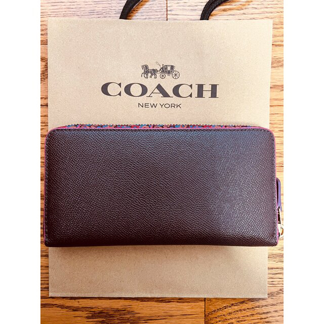 COACH(コーチ)のCOACH長財布 レディースのファッション小物(財布)の商品写真