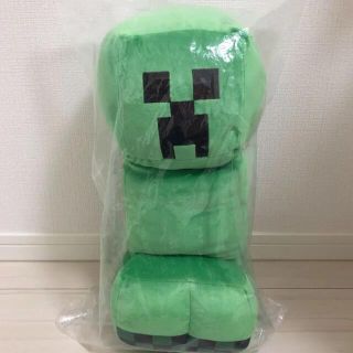 シマムラ(しまむら)のマインクラフト　クリーパー　抱き枕　特大(キャラクターグッズ)