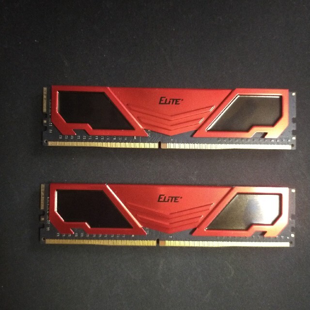 TEAM ELITE 16GB (8GBx2) DDR4-3200　メモリ