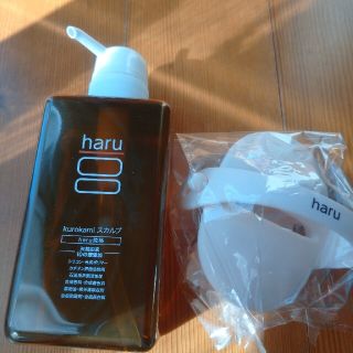 haru シャンプー 400ml＋シャンプーブラシ☆説明カタログ付(シャンプー)