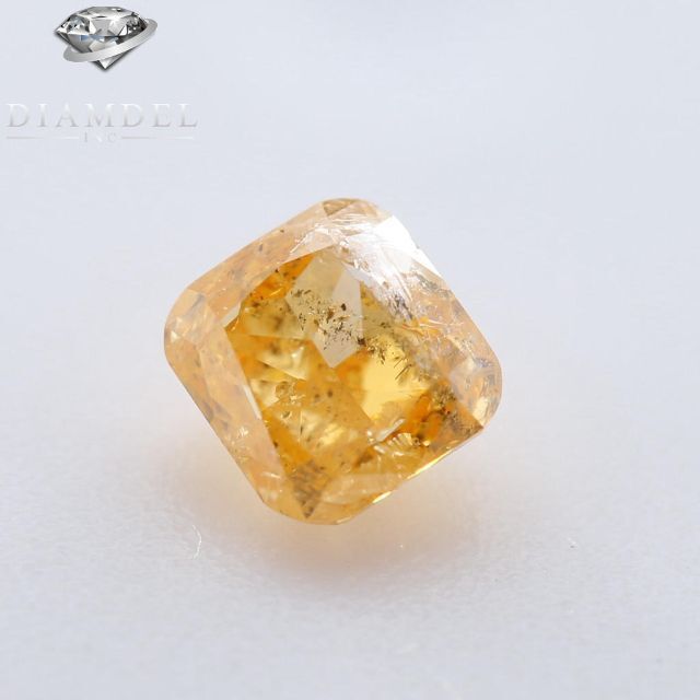 オリンジダイヤモンドルース/ F.I.Y. ORANGE/ 0.158 ct. 「かわいい