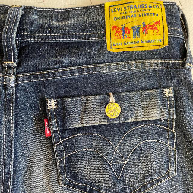 Levi's(リーバイス)の廃盤 レア ❤️ Levi's リーバイス 502 ストレート イエローパッチ メンズのパンツ(デニム/ジーンズ)の商品写真