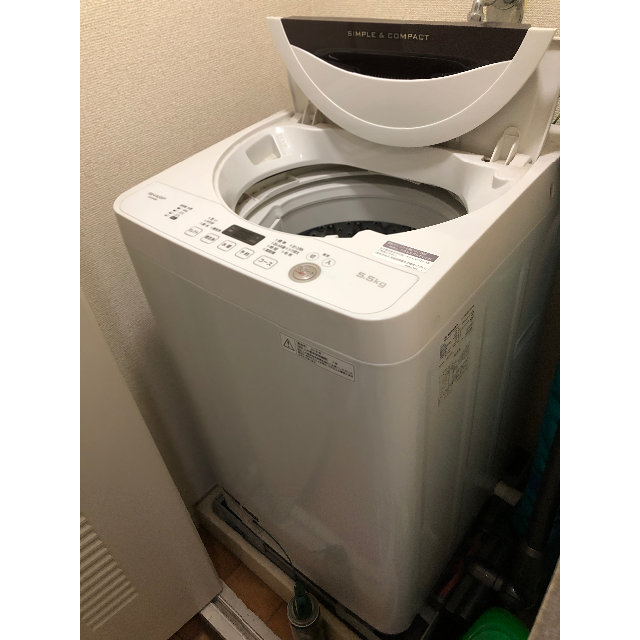 【値下げ！激安3000円！】シャープ洗濯機：2月21日までにご購入の方限定！ | フリマアプリ ラクマ