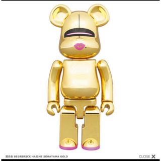 メディコムトイ(MEDICOM TOY)の超合金 BE@RBRICK HAJIME SORAYAMA GOLD(その他)