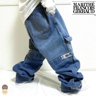 新作揃え ジルボー パラシュート シャトル パンツ カーゴ デニム ジーンズ - デニム/ジーンズ
