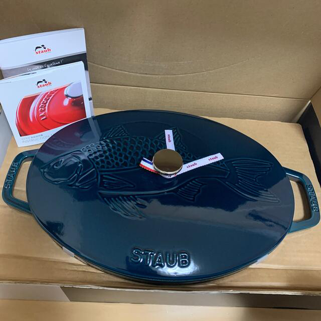 STAUB - STAUB ラメール フィッシュシグネチャー オーバルホットプレート ストウブの通販 by rin's shop｜ストウブならラクマ