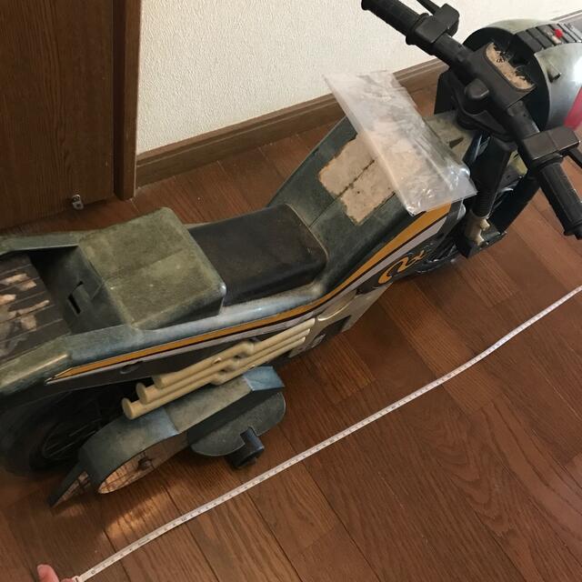 昭和レトロ　仮面ライダー　ブラック　アクロバッター　バイク　レトロ　特大　玩具