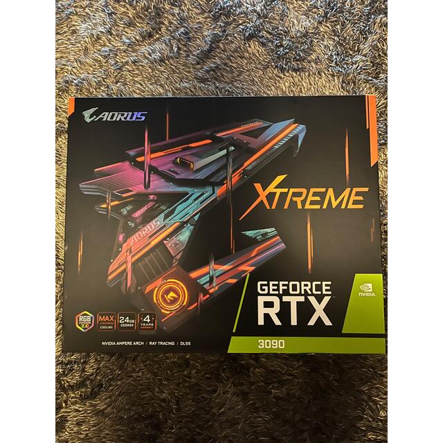 GIGABYTE RTX3090 AORUS XTREME グラボ PCパーツ