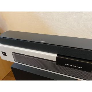 ボーズ(BOSE)の【ほぼ新品】BOSE テレビスピーカー ブラック(スピーカー)