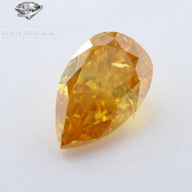 イェローダイヤモンドルース/ F.V.O. YELLOW/ 0.221 ct. 【おトク