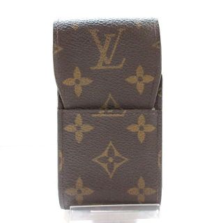 ルイヴィトン(LOUIS VUITTON)のルイヴィトン シガレットケース モノグラム(タバコグッズ)