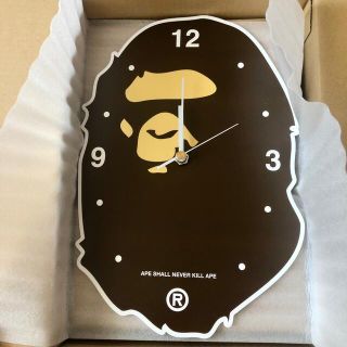 APE HEAD WALL CLOCK エイプ 壁掛け時計 BAPE