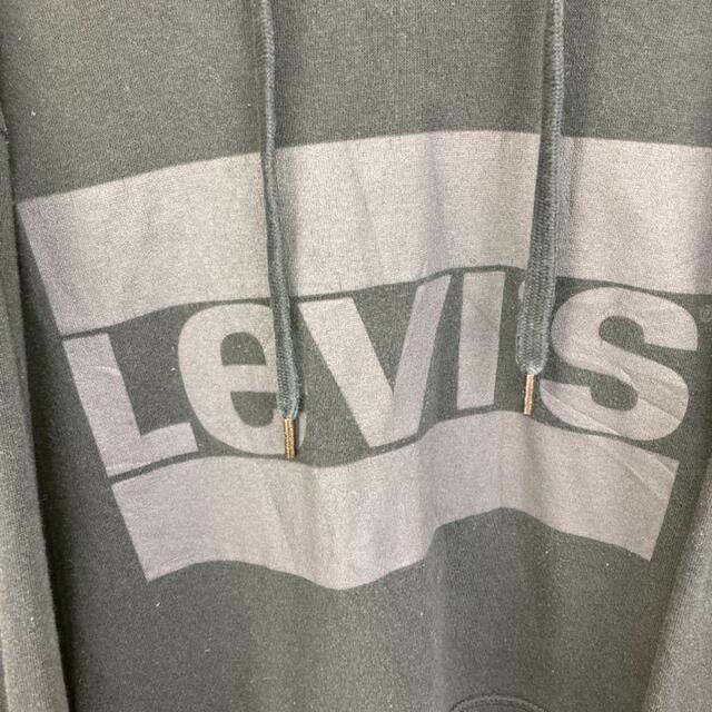 Levi's(リーバイス)の希少 90s リーバイス パーカー プリントロゴ タグロゴ 美品 メンズのトップス(パーカー)の商品写真