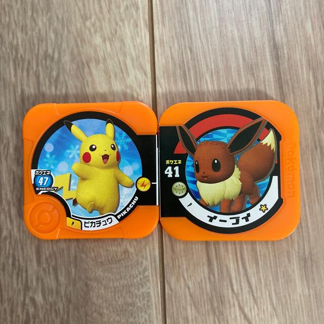 ポケモントレッタ ピカチュウ、イーブイ①の通販 by ハイジ's ポケモントレッタ ピカチュウ、イーブイ①の通販 by ハイジ's