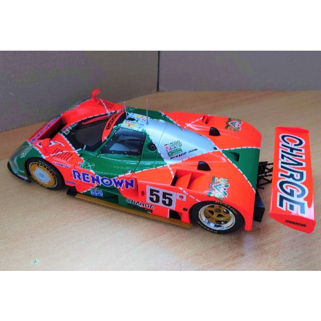 1/18 マツダ787B ルマン1991優勝車 MAZDA CMR製ダイキャストの+