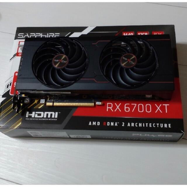 SAPPHIRE PULSE RADEON RX6700XT グラフィックボードPCパーツ